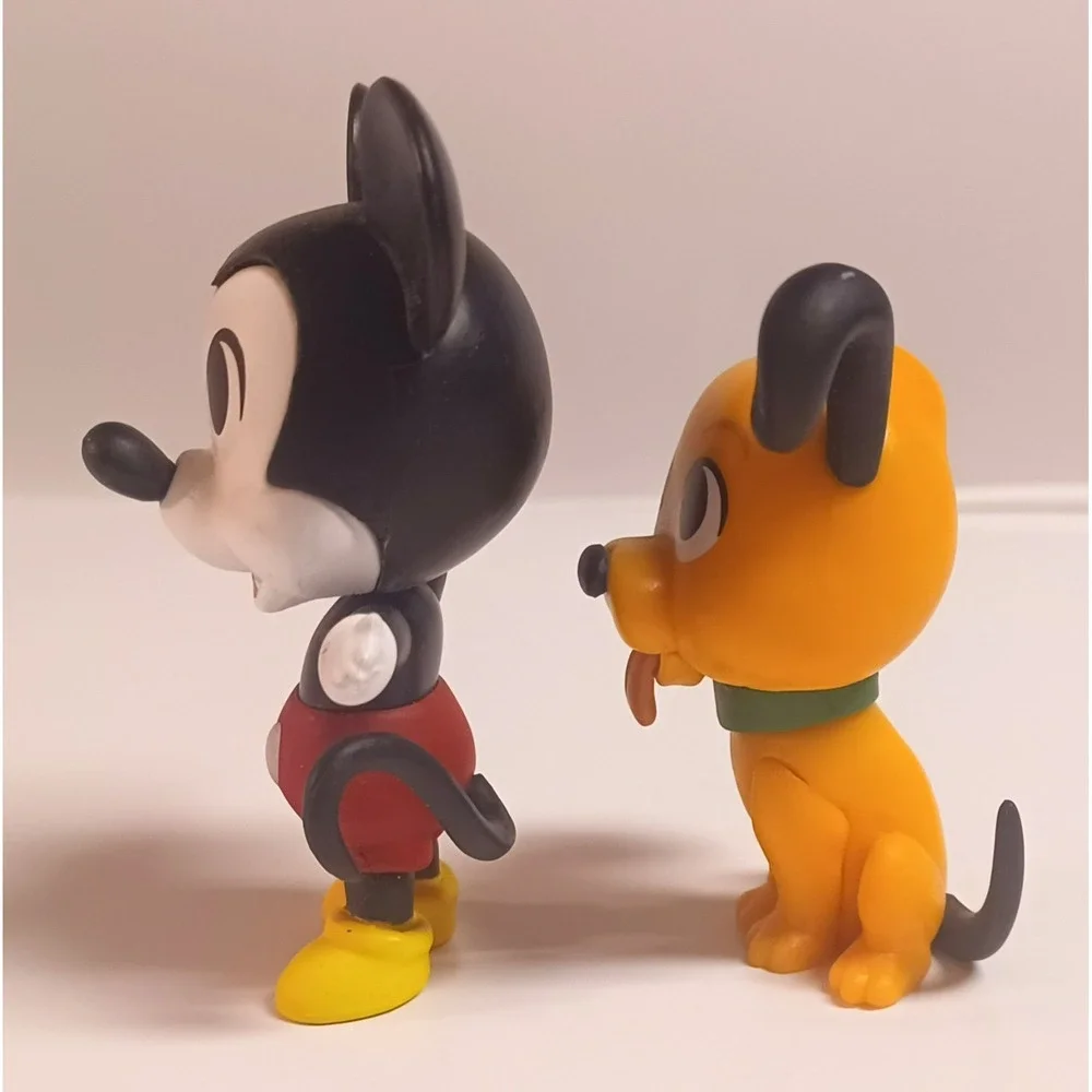 Funko Mystery Minis Disney Mickey & Friends #83 Mickey & #86 Pluto Vinyl Figure